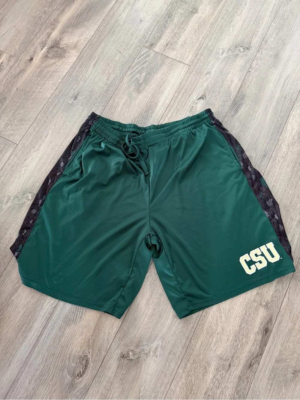 Campus Heritage Dark Green CSU Athletic Shorts